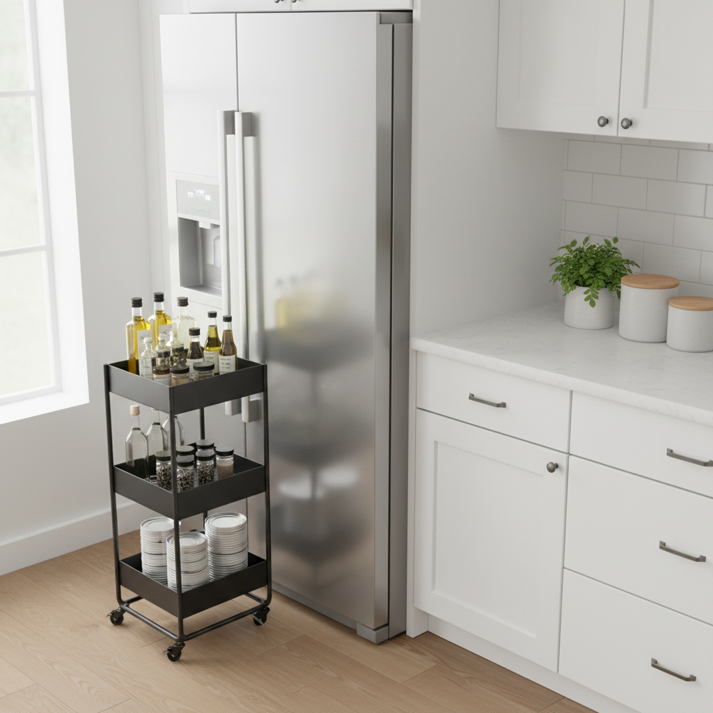 The 7 Mistakes People Make When Buying a Slim Rolling Storage Cart for Narrow Kitchen Spaces (And What to Do Instead)