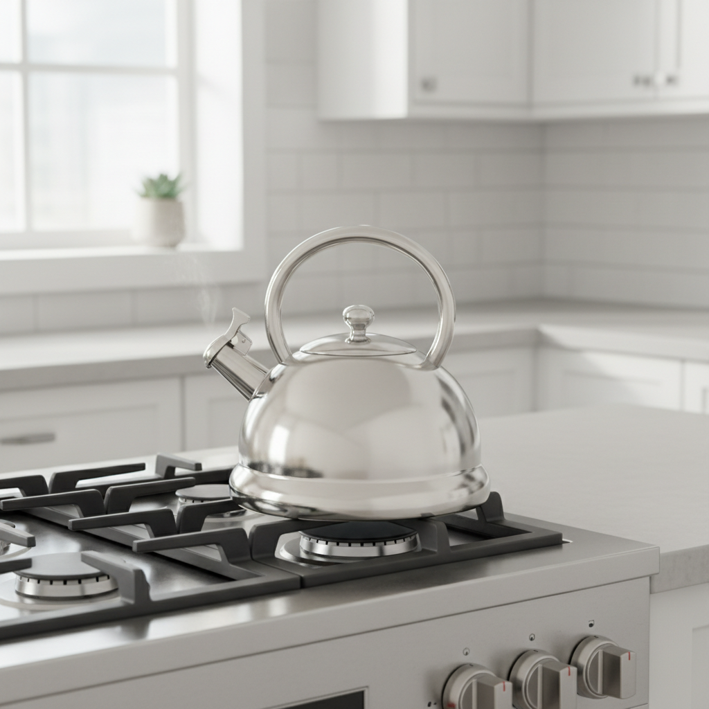 Small Space, Big Impact: How to Use a Stainless Steel Whistling Tea Kettle on Any Stovetop