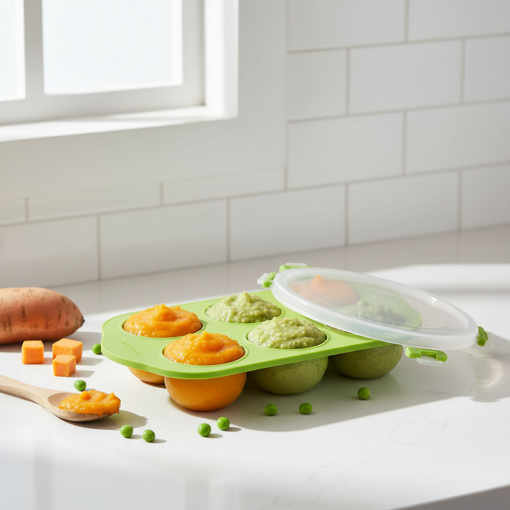 From Store-Bought Pouches to Homemade Goodness: A Step-by-Step BPA Free Baby Food Silicone Freezer Tray Guide for New Parents