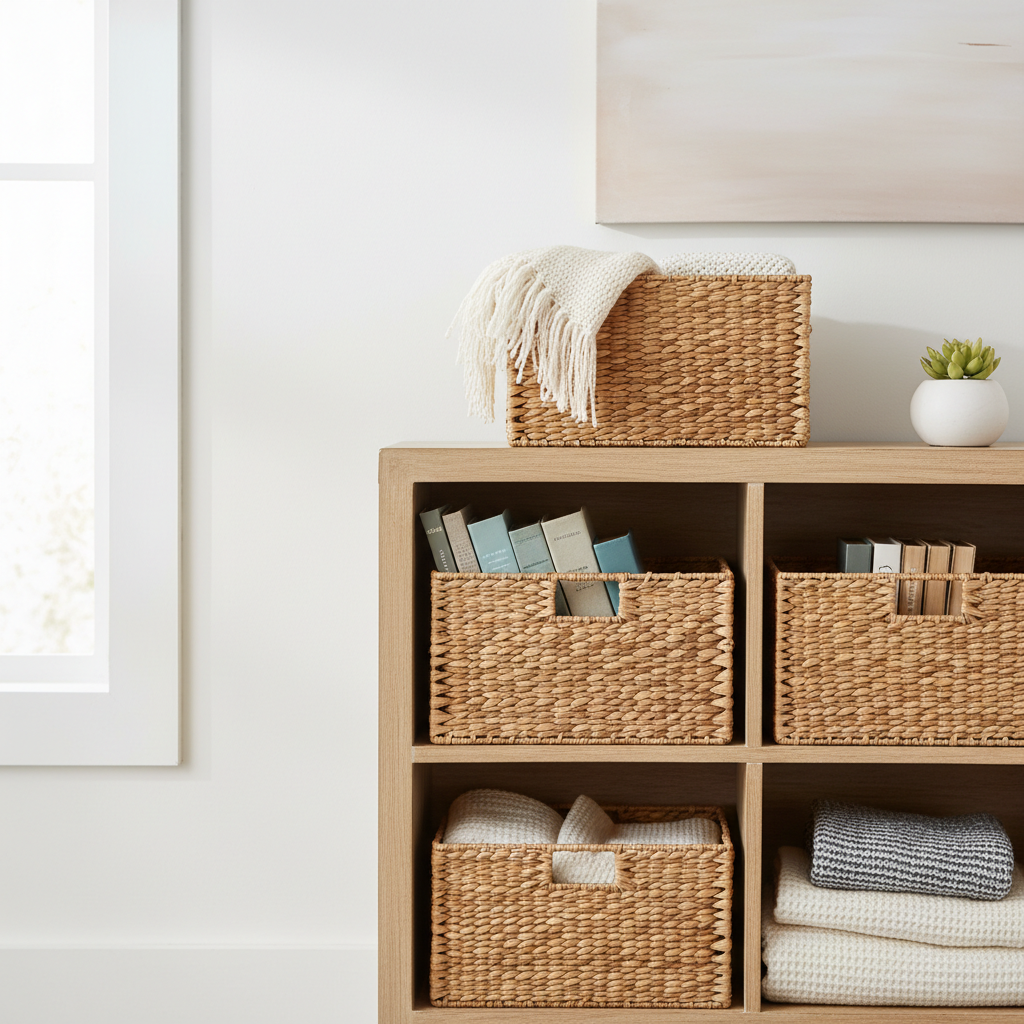 The Water Hyacinth Basket Home Storage Organizer Buying Framework: 7 Questions to Ask Before You Click "Add to Cart"