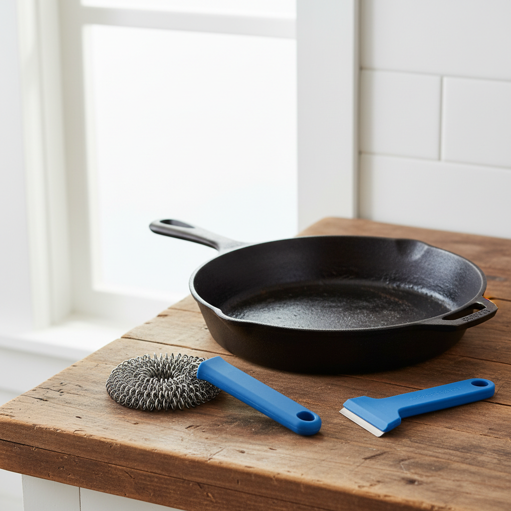 Cast Iron Pan Scrubber Cleaning Kit 101: Everything Home Cooks Should Know Before Their First Purchase