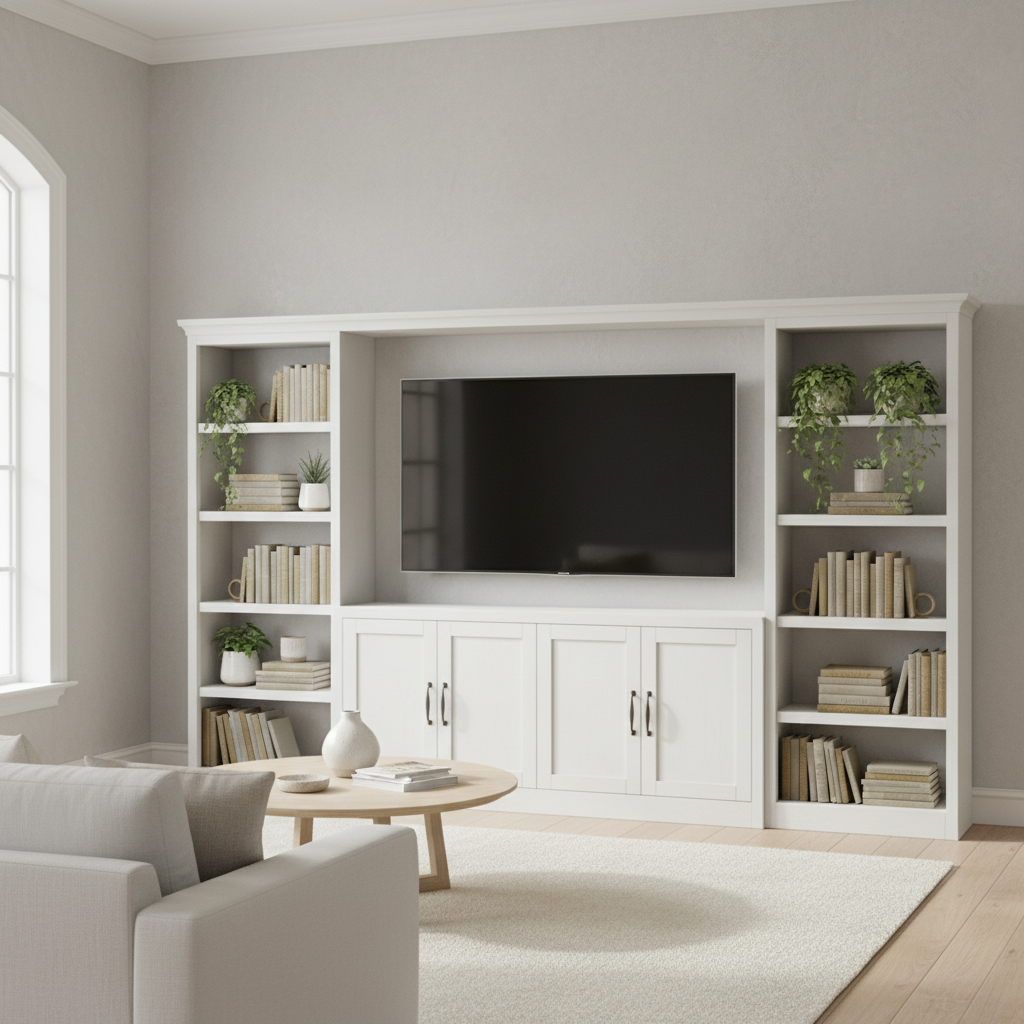 The Hidden Cost of Cheap Farmhouse TV Consoles: Why Living Room Storage Organization Falls Apart and How to Avoid It