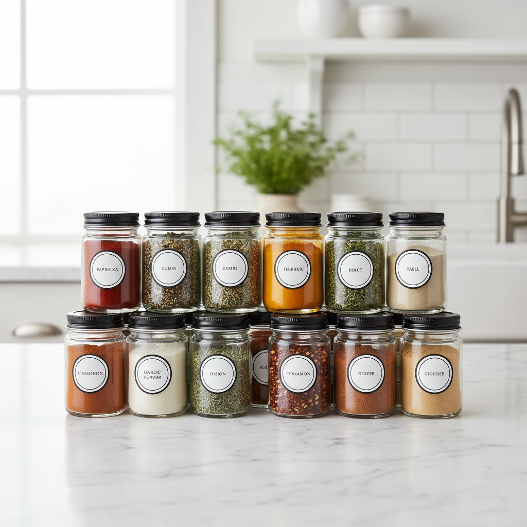 Glass Spice Jars Pantry Organization 101: Everything Home Cooks Should Know Before Their First Purchase
