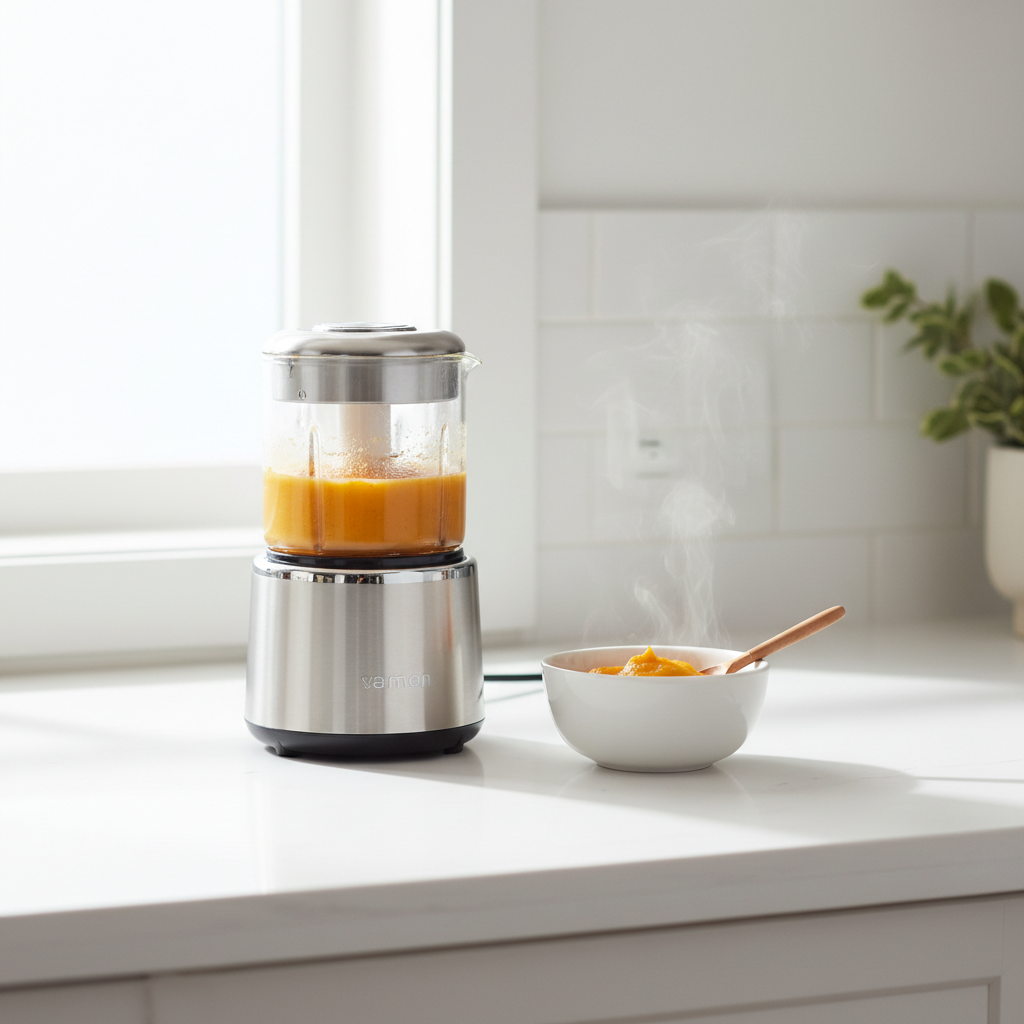 Small Space, Big Impact: How to Use a Glass Baby Food Maker for Homemade Puree in a Compact Kitchen