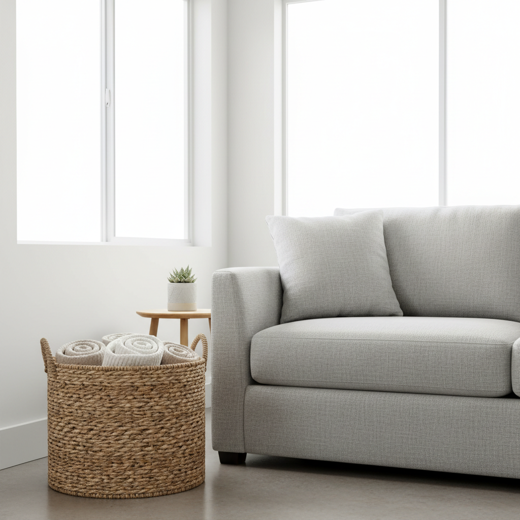Clutter Creeping Into Every Room in Your Home: A Room-by-Room Guide to Organizing with Woven Water Hyacinth Storage Baskets