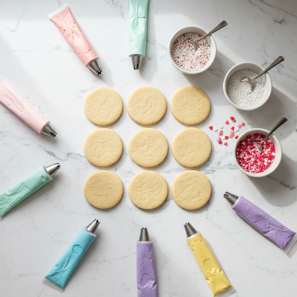 Small Space, Big Decorating: How to Use a Cookie Decorating Frosting Kit with Sprinkles in Your First Baking Session