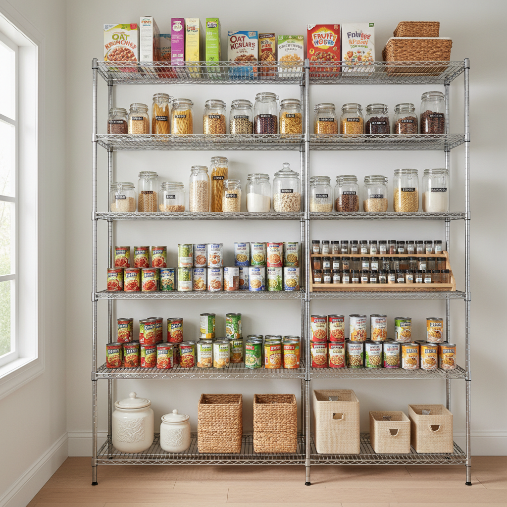 Beyond Basic Storage: What Really Separates a Good Adjustable Wire Shelving Unit for Your Kitchen Pantry