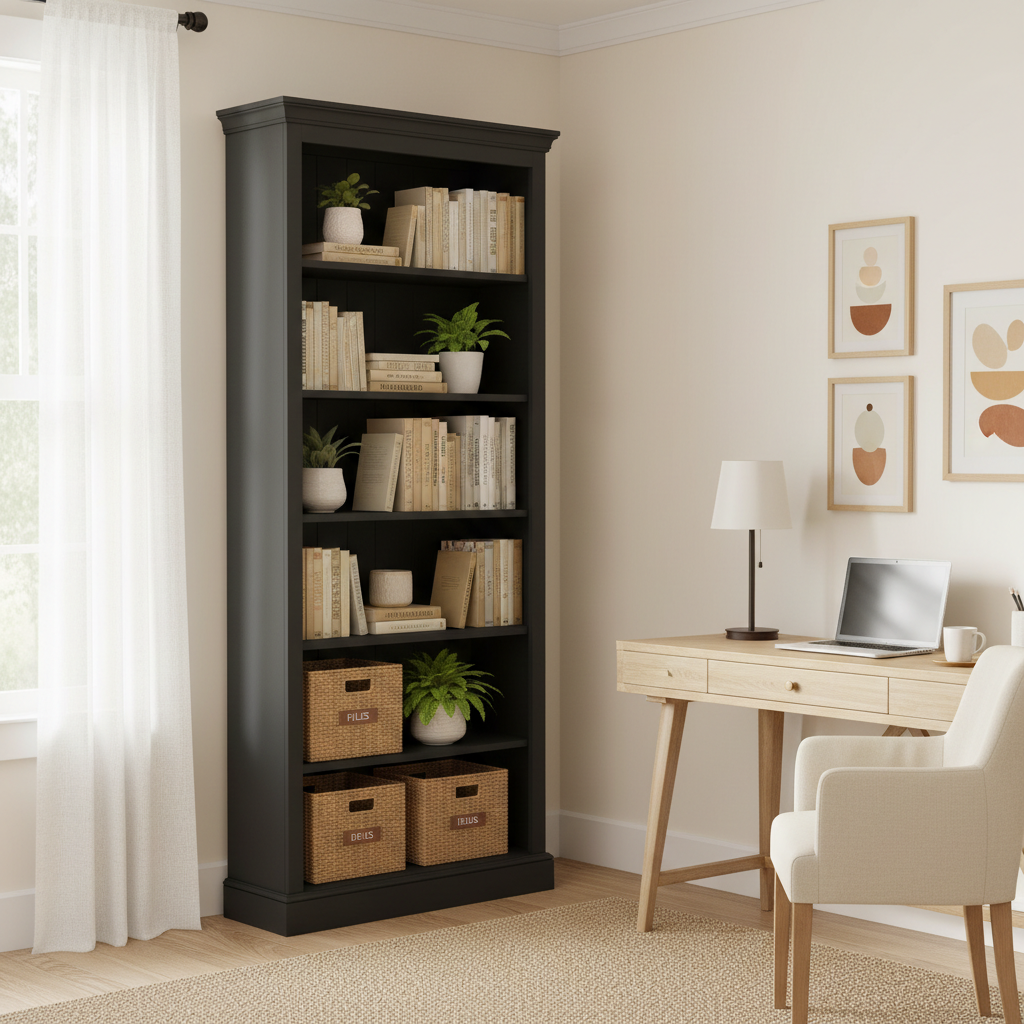 Farmhouse Tall Bookshelf Home Office Organization by Style, Function, and Space, Decoded: How to Pick the Right Storage Setup for Small Rooms, Open Shelving, and Clutter-Heavy Desks