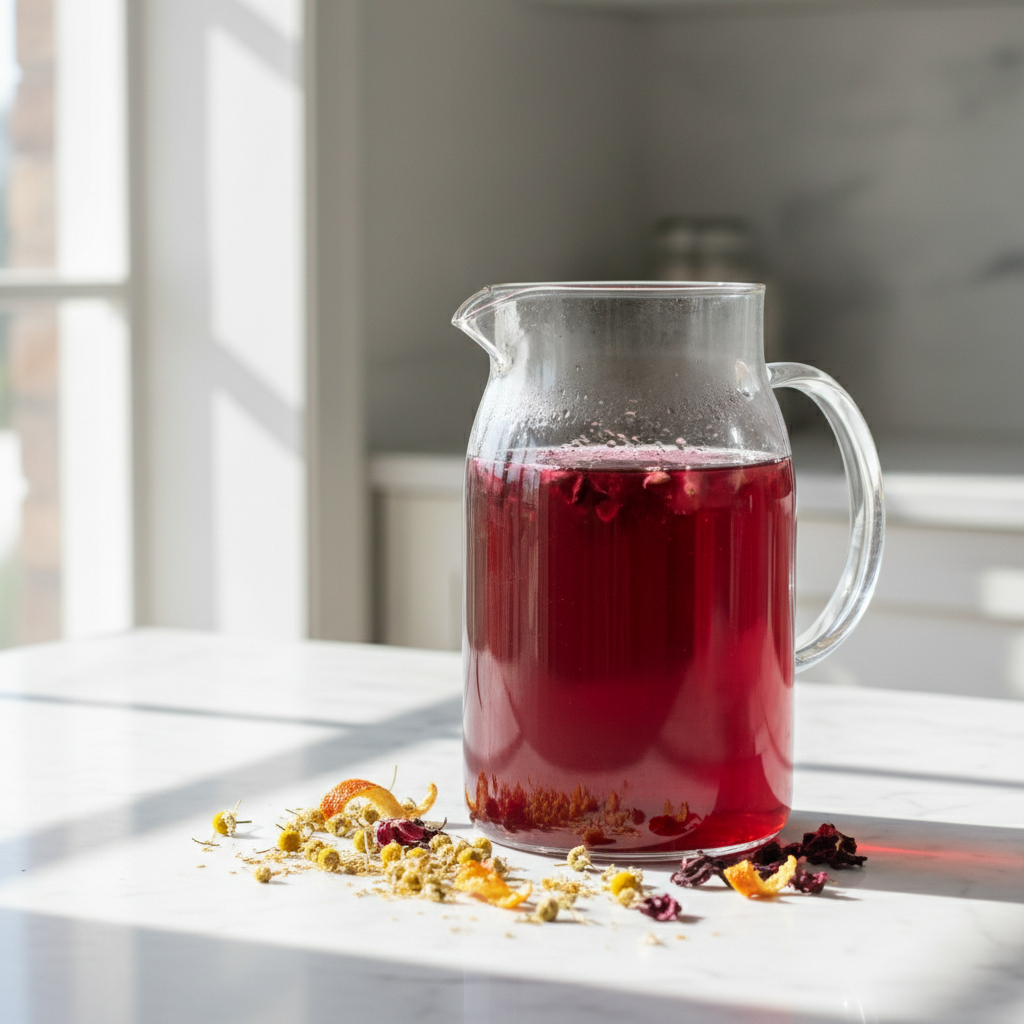 Convenience In, Bitterness Out: What Newer Herbal Cold Brew Loose Leaf Tea Pitchers Traded Away