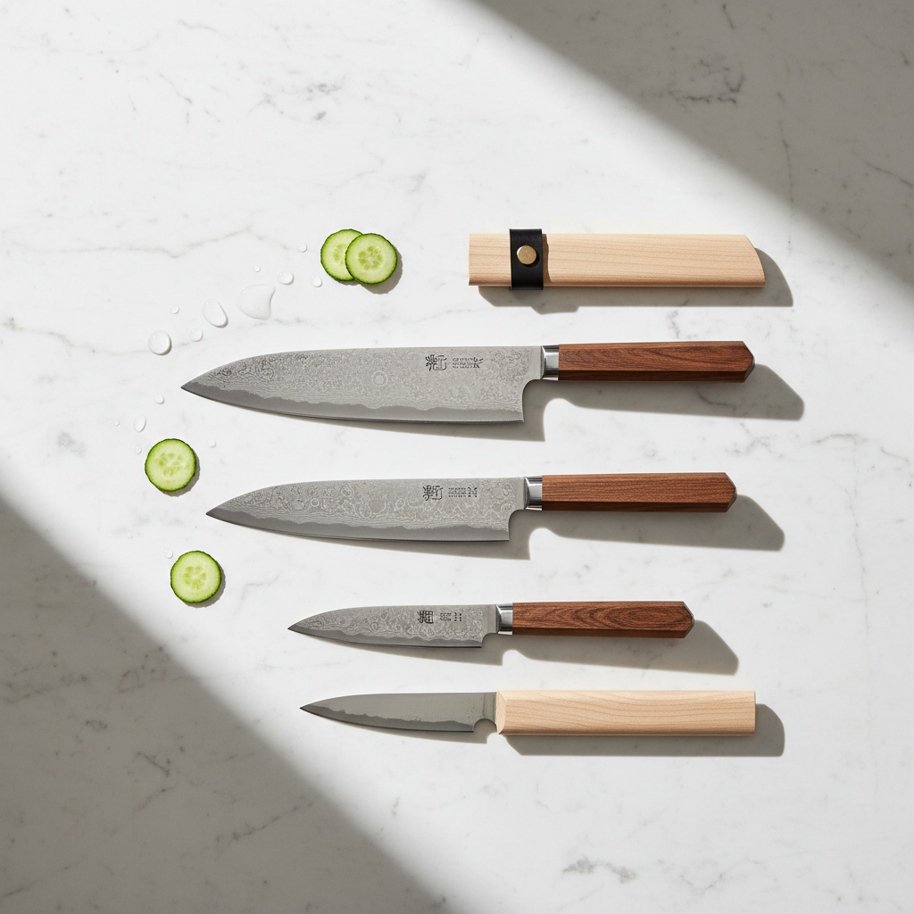 After Your Kitchen Upgrade: Judge a Japanese Kitchen Knife Set for Home Cooking by Edge Retention, Not Brand Name