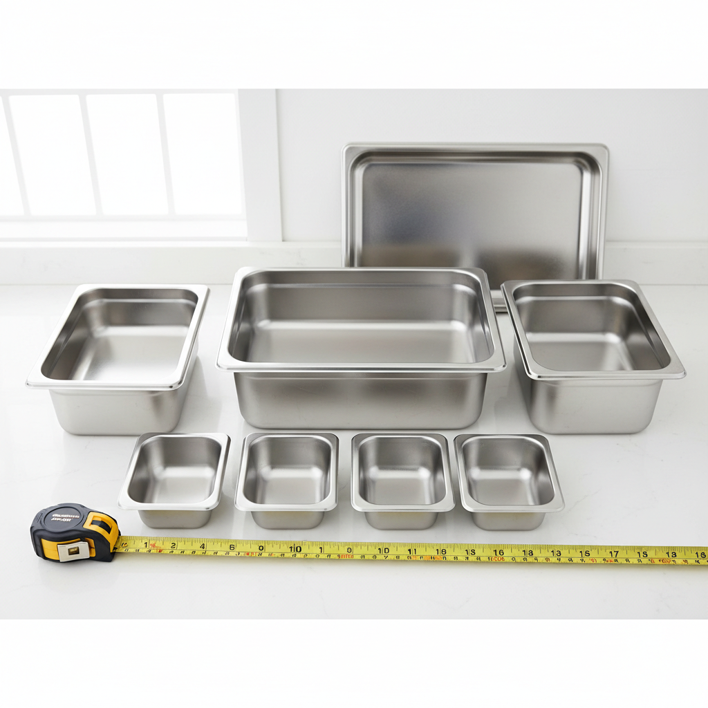 The Real Difference Between Gastronorm Sizes and Fractional Sizes in Stainless Steel Hotel Pan Catering Buffet Food Storage — And Which One Fits Your Setup