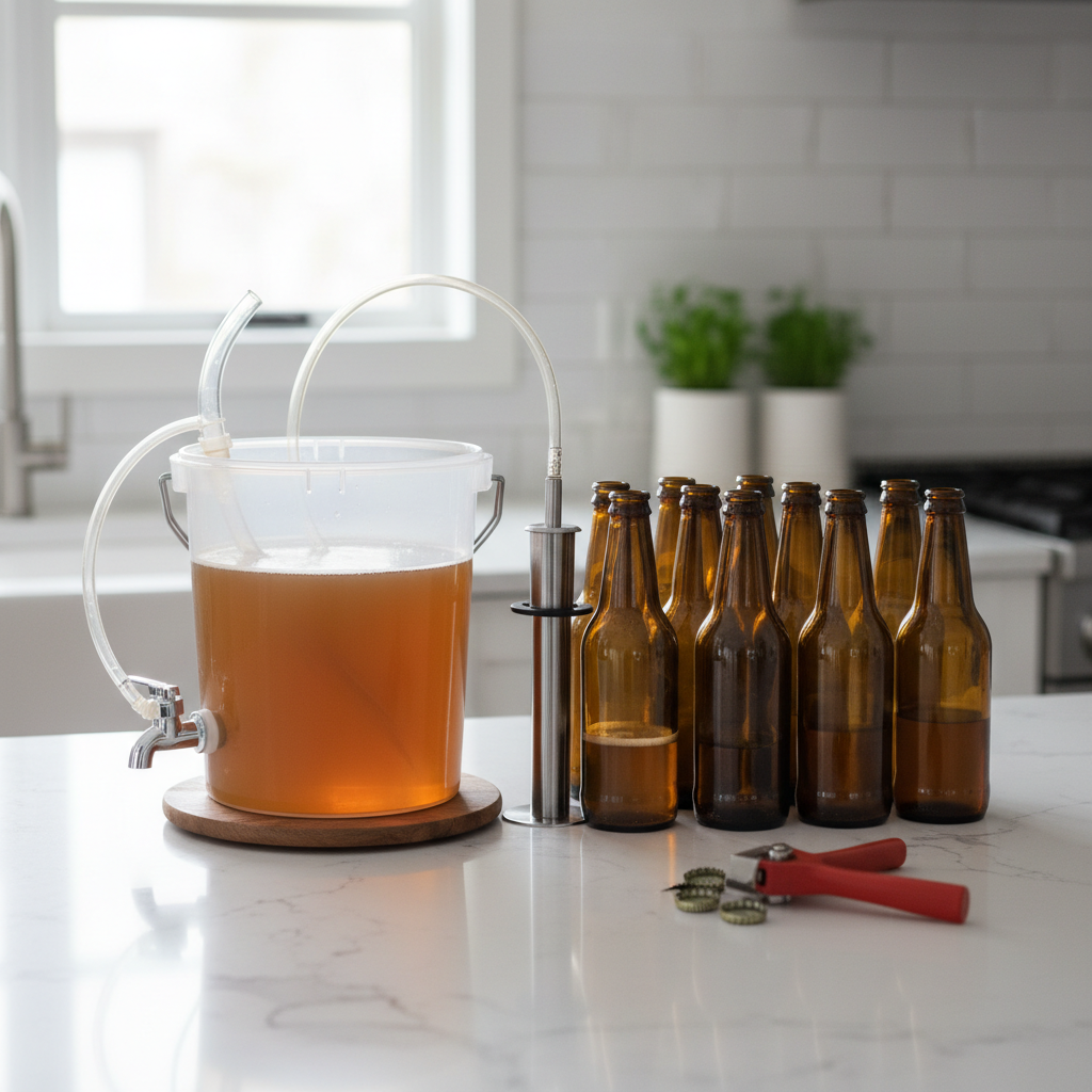 A Home Brewing Beer Bottling Kit You Only Need Once: Flat or Leaky Bottles, Not Worn-Out Gear