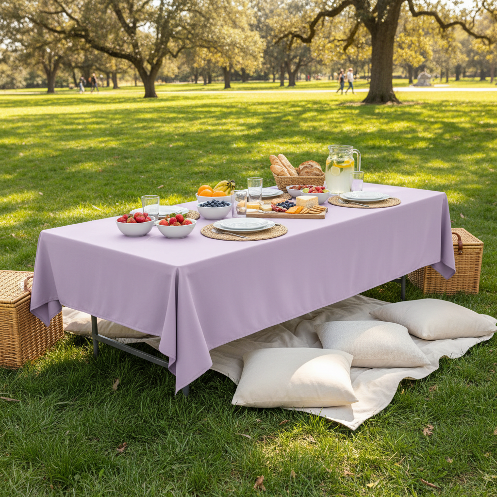 Wind, Spills, and Splinters: The Real Problems a Waterproof Fitted Tablecloth Solves Outdoors