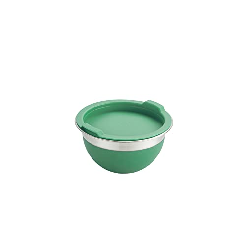 10 Pc Covered Stainless Steel and Silicone Mixing Bowl Set - view 5