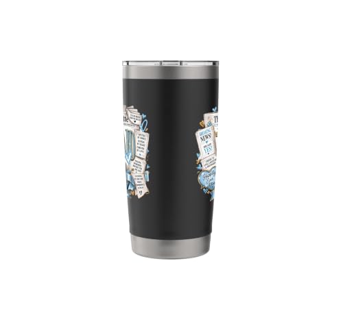 Insulated Stainless Steel Tumbler, 20 oz with Leak-Proof Slider Lid