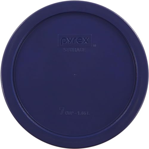7203 7-Cup Glass Bowls and 7402-PC Blue Lids (2-Pack) - Made in USA - view 4