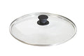 Cast Iron Skillet with Glass Lid and Silicone Handle Holder, 12-Inch