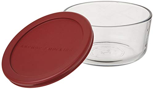 4 Cup Food Storage Containers with Red Lids (3) - view 3