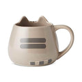 Sculpted Mug, 16 oz Stoneware, Pusheen Cat Design