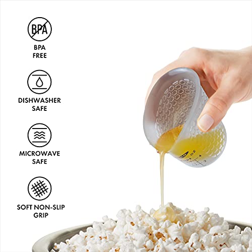 Good Grips 3 Piece Squeeze & Pour Silicone Measuring Cup Set - view 5