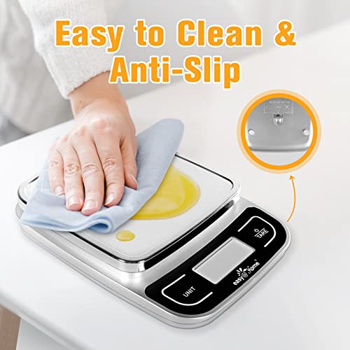 Digital Kitchen Scale Food Scale with High Precision to 0.04oz and 11 lbs Capacity, Digital Multifunction Measuring Scale, EKS-202 - view 6