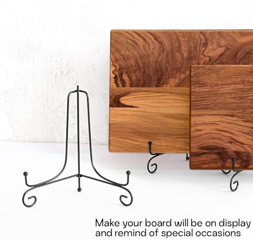 Personalized Walnut Wood Cutting Board – Custom Deer Couple Engraving with Names – 12x16 Inches – Gift for Wedding, Anniversary, Christmas, Housewarming, Mother’s Day – Great for Parents and Friends - view 5