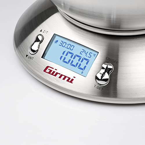 PS85 Electronic Kitchen Scale, 1 g - 5 kg, Ambient Temperature, Tare, Timer, Stainless Steel - view 6