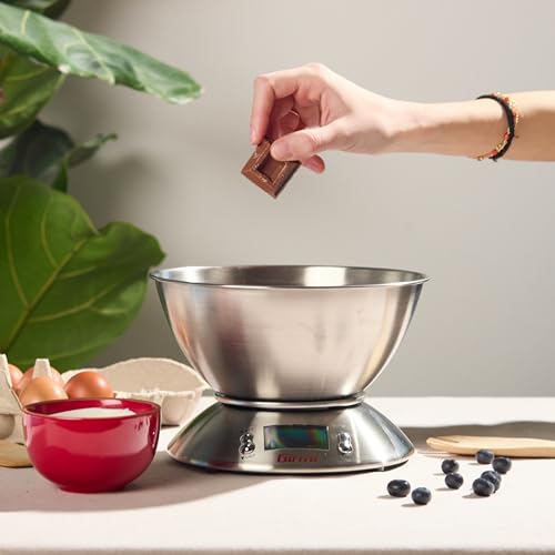 PS85 Electronic Kitchen Scale, 1 g - 5 kg, Ambient Temperature, Tare, Timer, Stainless Steel - view 3