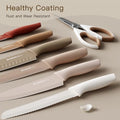 13-Piece Knife Set with Blade Guards and Kitchen Shears