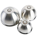 Stainless Steel Nesting Mixing Bowls, 3 Pieces in 1.5, 3 and 5 Quart Sizes
