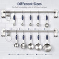 Measuring Cups and Spoons Set, 10 Piece Stainless Steel Nesting Kit
