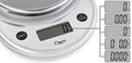 Digital Kitchen Food Scale with 6000 g Capacity and 0.1 g Precision