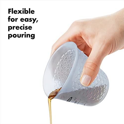 Good Grips 3 Piece Squeeze & Pour Silicone Measuring Cup Set - view 4