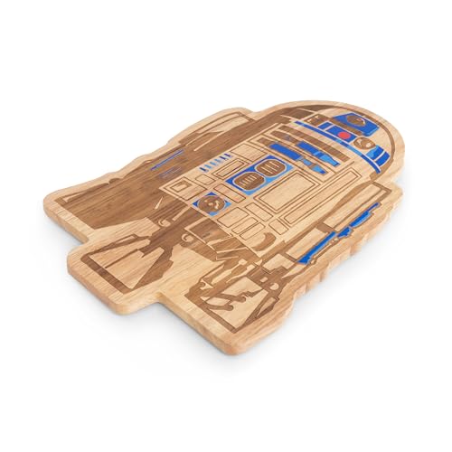 Cutting Board, 16 Inch Parawood Serving Board with R2-D2 Design