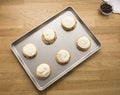 Half Sheet Baking Pan, 17.25 x 12.25 in Nonstick Aluminized Steel