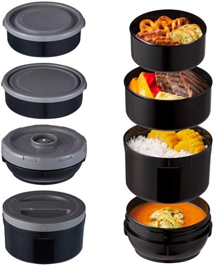 SL-JBE14BZ Mr. Bento Stainless Lunch Jar 41 Oz Carbon Black – alternate view