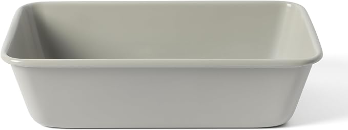 Martha Stewart Gallen 9 Inch Nonstick Carbon Steel Loaf Pan - Cool Grey