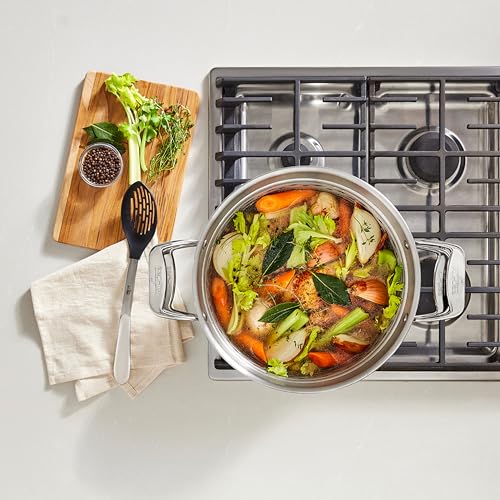 Stainless Steel Multipot with Straining Insert, 16 Qt. Silver
