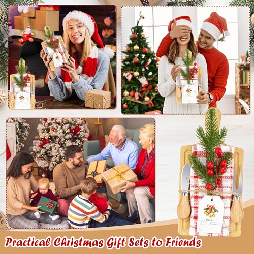 6 Set Christmas Wooden Cutting Board Kit, Kitchen Gift Set - view 5