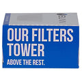 Coffee Filters, #6 Flat Bottom Paper, 100 Count, Fits Most Home Brewers