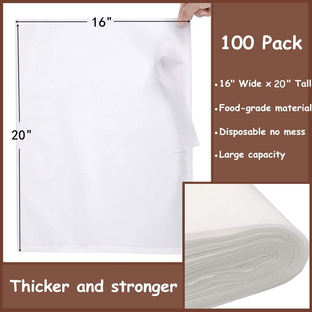 Commercial Cold Brew Coffee Filters - 100 Count Cold Brew System Filter Bags – alternate view