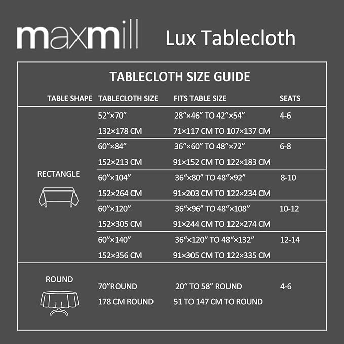 Tablecloth in Sage Green Faux Linen, 60 x 120 Inch Rectangle
