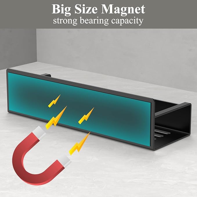 6 Pack Magnetic Spice Rack Organizer - Image 3