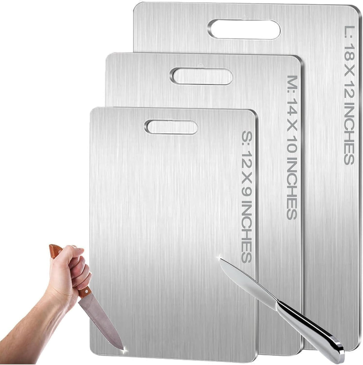 Titanium cutting board 12 x 9 inch