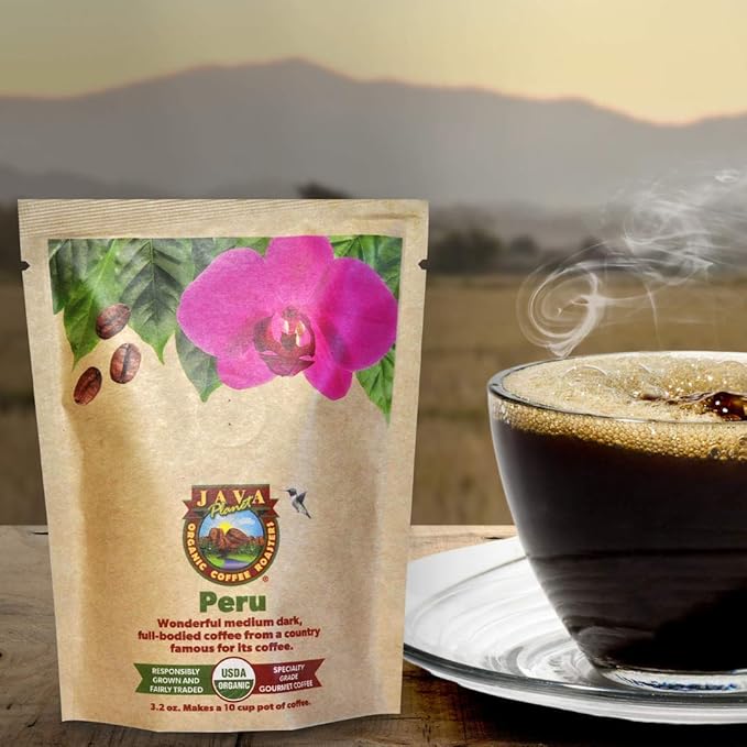 Roasted Coffee Beans, Organic Whole Bean Variety Pack, 6 x 3.2 oz