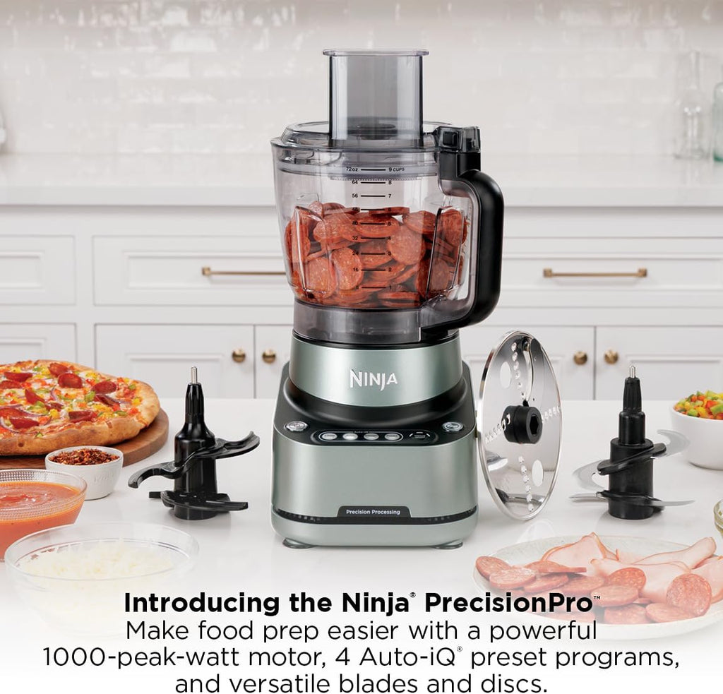 PrecisionPro Food Processor & Dough Mixer, 1000PW, 9-Cup, BZ601 – close-up