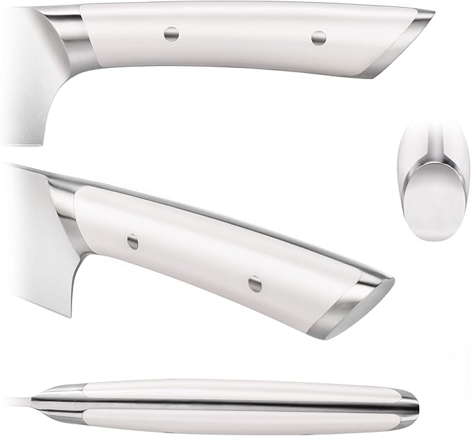 Cangshan HELENA Series German Steel Forged 7-Piece In-Drawer Knife Set (White)