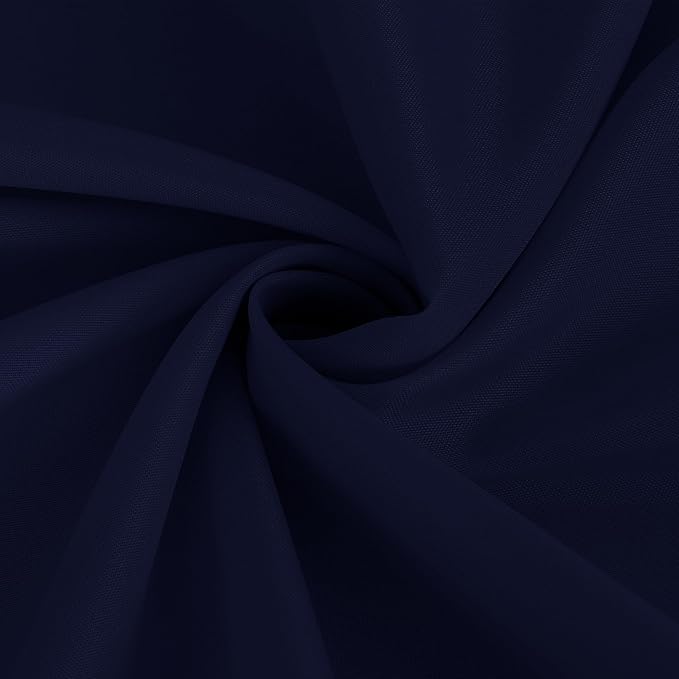 Tablecloths in Navy Polyester, 70 x 70 Inch Square, Pack of 6