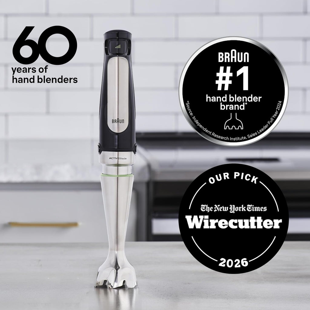 MultiQuick 7 3-in-1 Immersion Blender & Food Processor – close-up