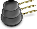 imarku Non Stick Frying Pans, 3 Pieces - 8 Inch, 10 Inch and 12 Inch Frying Pan, Professional Frying Pans Nonstick, Cast Iron Skillets, Nonstick Frying Pan with Stay Cool Handle, Best Birthday Gifts